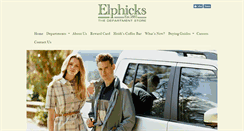 Desktop Screenshot of elphicks.co.uk